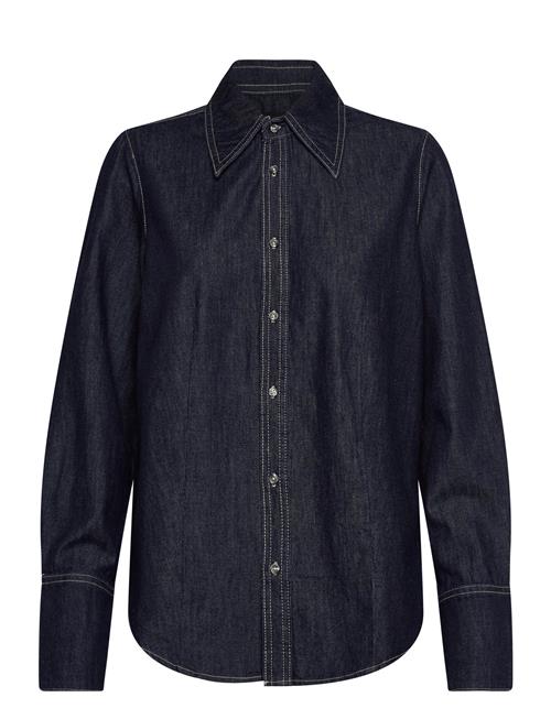 Mango | Denim Shirt With Seams | XS