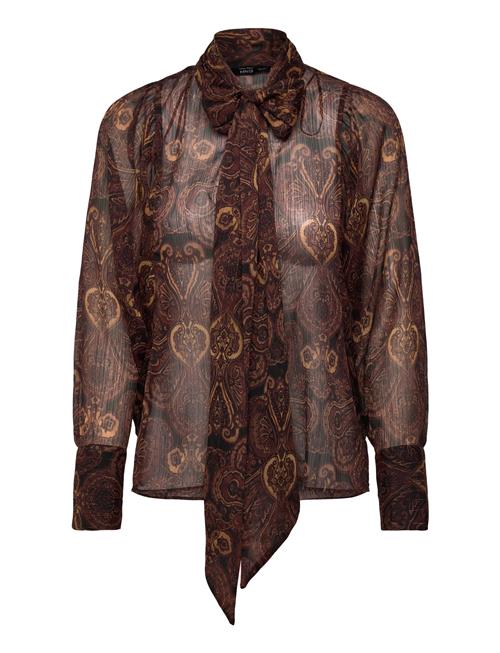 Mango | Paisley-Print Blouse With Foulard | S