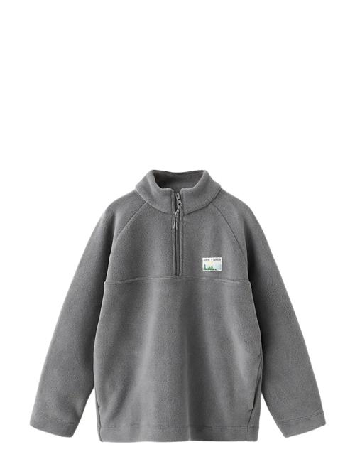 Mango | Polar Fleece Sweatshirt With A Perkins Neck | 7-8
