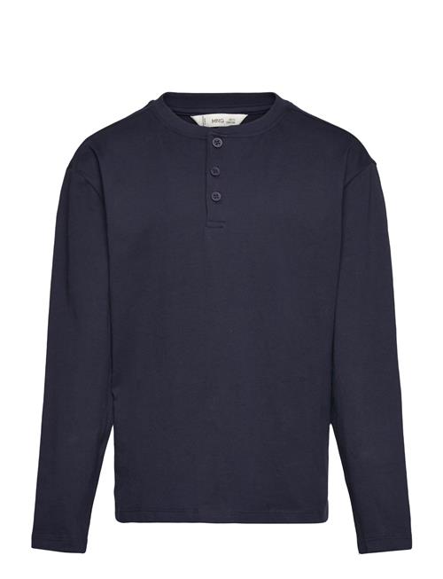 Mango | Buttoned Cotton T-Shirt | 7-8