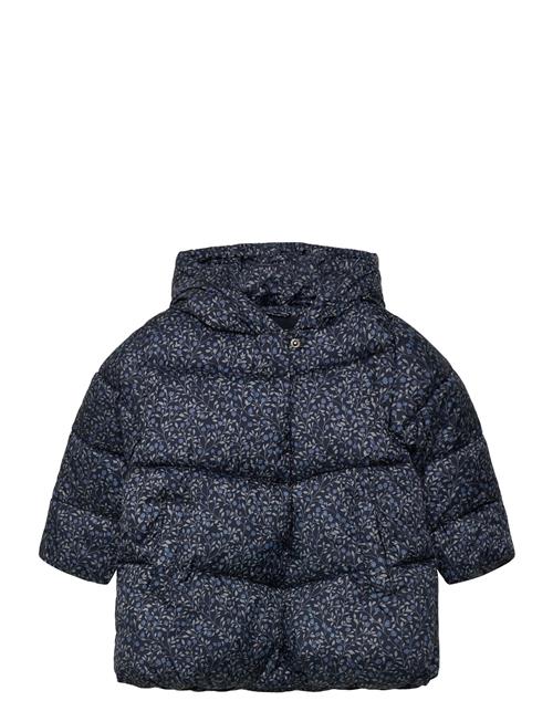 Mango | Long Padded Floral Anorak | 12-18M