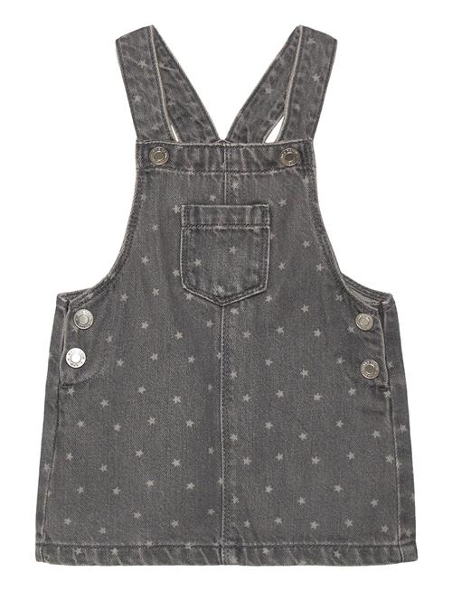 Mango | Denim Pinafore With Stars | 3-4