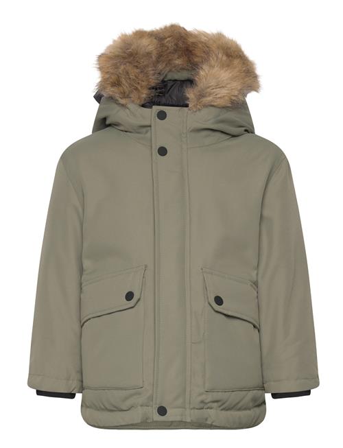 Mango | Anorak With Shearling-Effect Hood | 12-18M