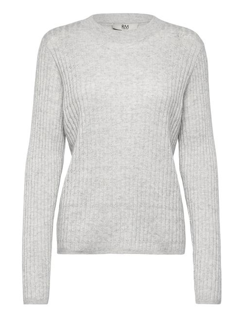 Rosemunde | Rwsofia Ls Wool Pointelle Crew Knit | XL
