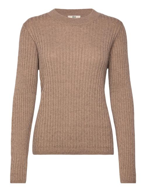 Rosemunde | Rwsofia Ls Wool Pointelle Crew Knit | L