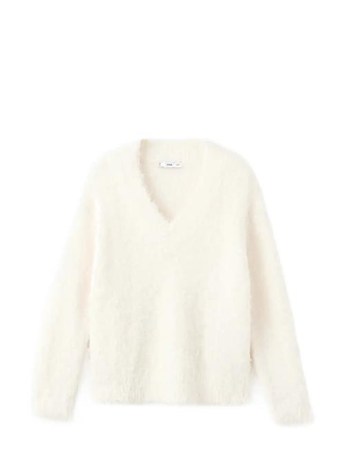 Mango | Faux-Fur Knitted Sweater | M