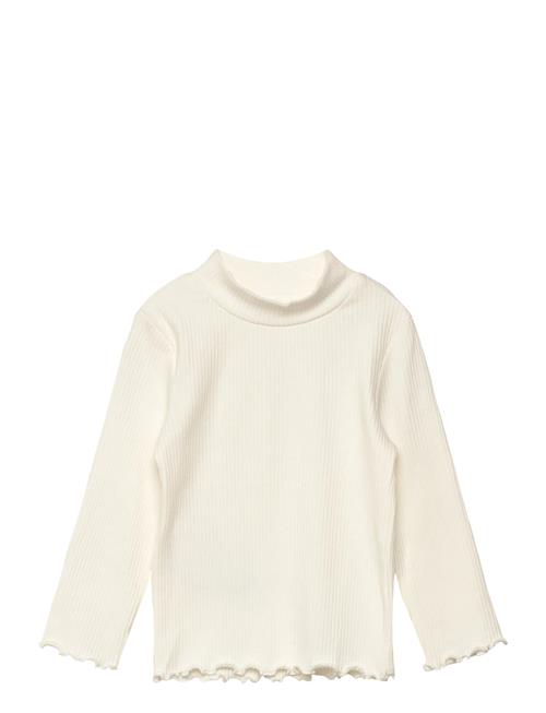 Mango | Ribbed High Neck T-Shirt | 2-3