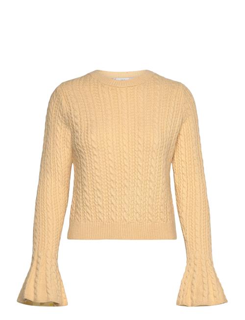 Mango | Cable-Knit Sweater With Flared Sleeves | XL