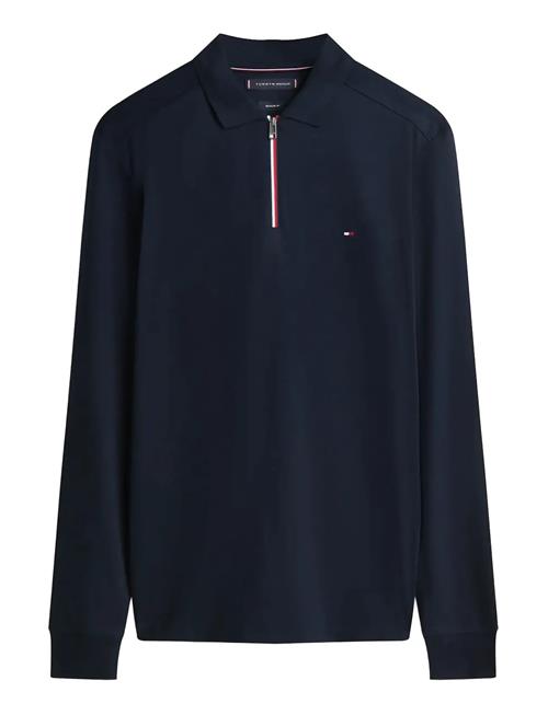 Tommy Hilfiger | Ls Liquid Rwb Zip Reg Polo | S