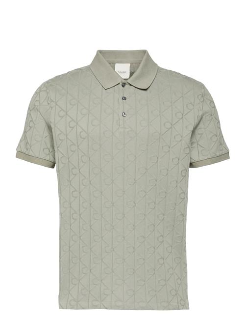 Calvin Klein | Ss Dbl Mercerized Emblem Jacquar | XL