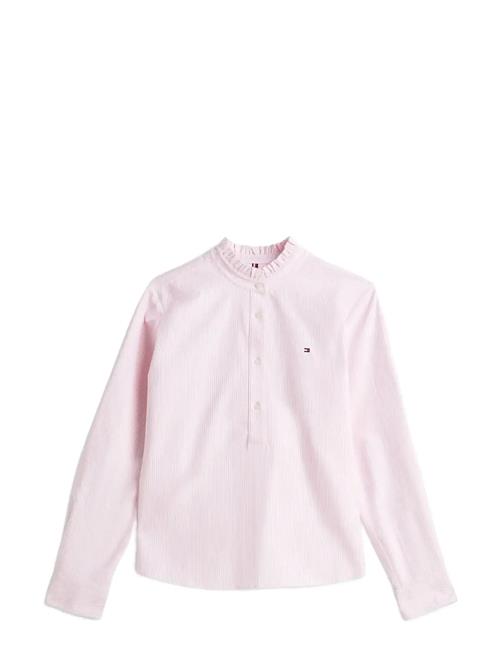 Tommy Hilfiger | Oxford Ruffle Neck Shirt | 44