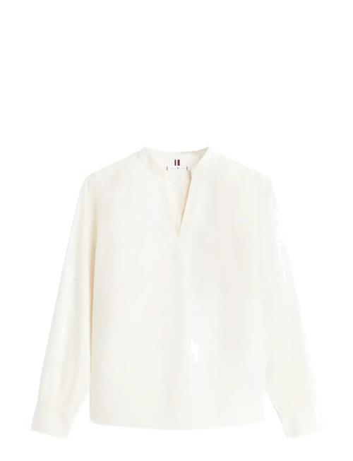 Tommy Hilfiger | Poplin V-Nk Blouse | 44