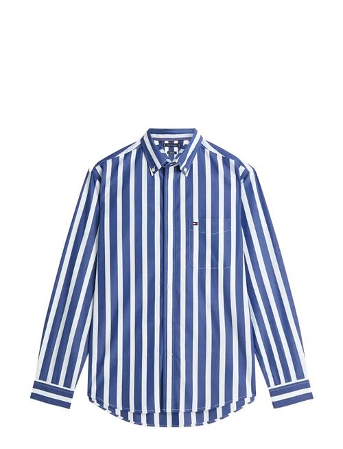 Tommy Hilfiger | Flex Poplin Bold Stripe Shirt | XXL