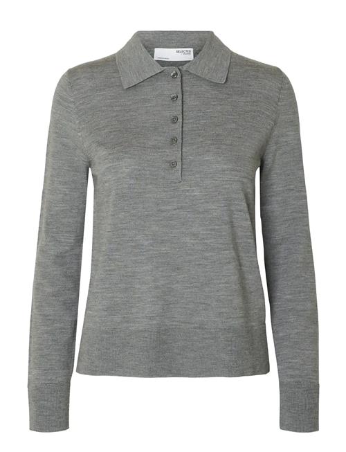 Selected | Slwthea Ls Knit Merino Collar Neck Noos | XXL