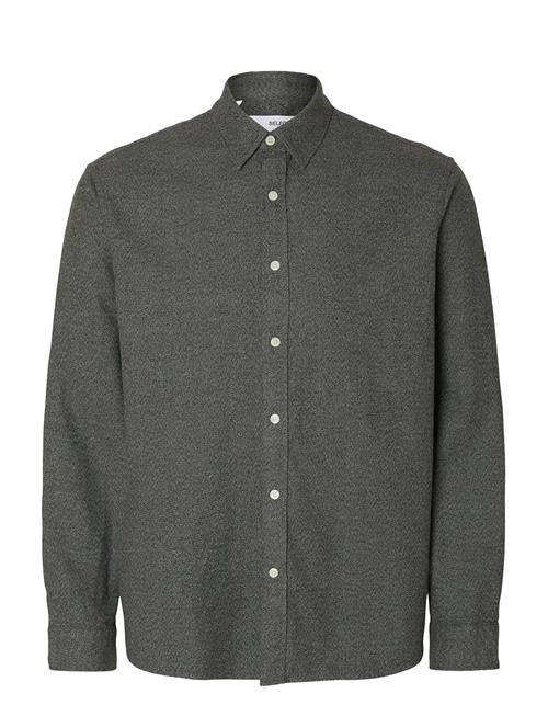 Selected | Slmregclaus Noah Brush Twist Sht Ls Noos | S