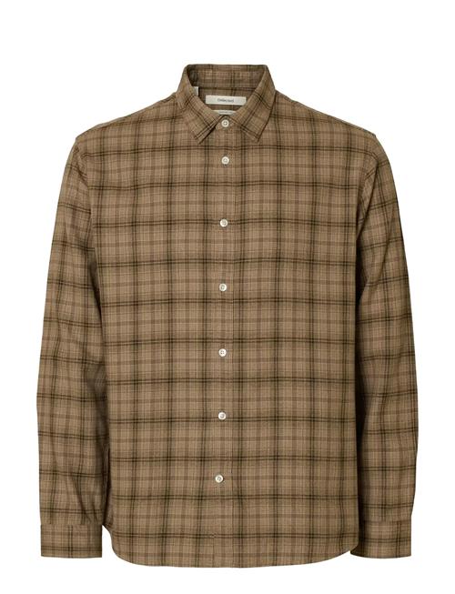 Selected | Slmregclaus Noah Brush Twist Sht Ls Noos | M