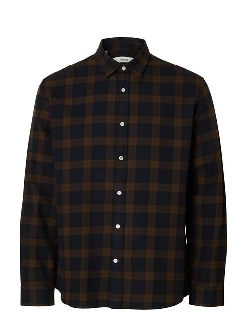 Selected | Slmregclaus Noah Brush Twist Sht Ls Noos | L