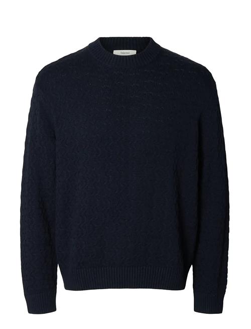 Selected | Slhphilip Ls Knit Relaxed Crew Neck | XL