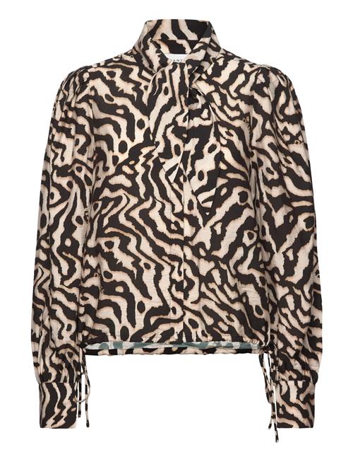 Dante6 | Dante6-Cheska Printed  Pussy Bow Blouse | 38