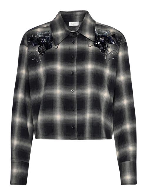 Dante6 | Dante6-Eason Check Embellished Shirt | 40