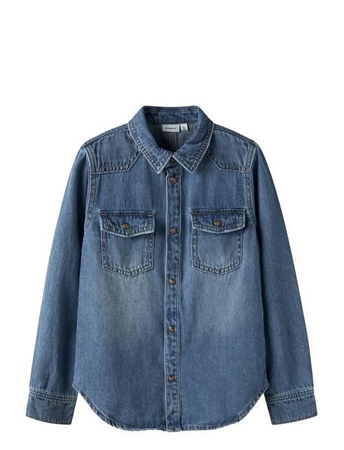 name it | Nkmkim Oz Dnm Ls Shirt 6677-Oz T | 164