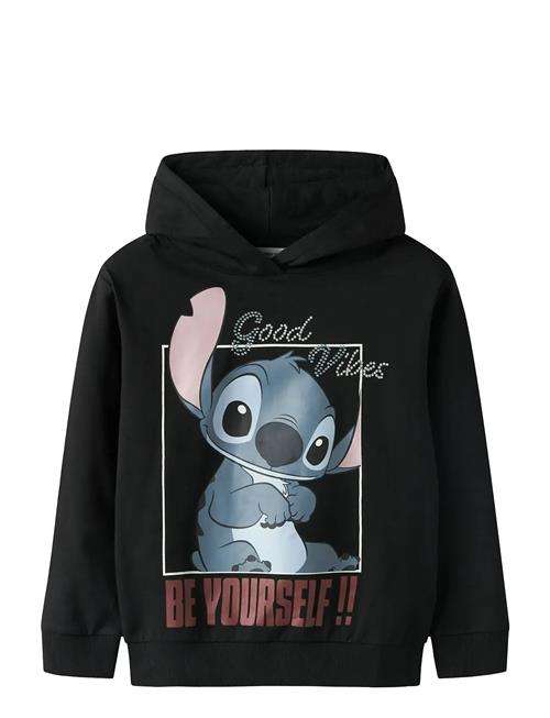 name it | Nkfdys Stitch Nreg Sweat Wh Bru Wdi | 158-164