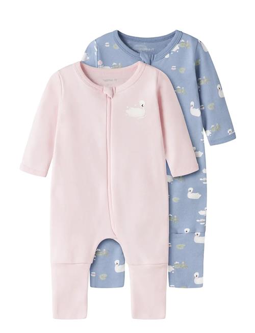 name it | Nbfnightsuit 2P Zip Ff Swan Noos | 68