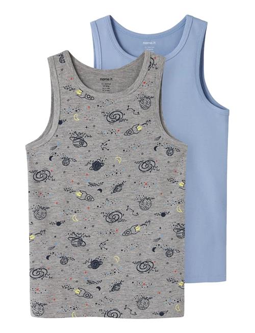 name it | Nkmtank Top 2P Grey Space Noos | 122-128