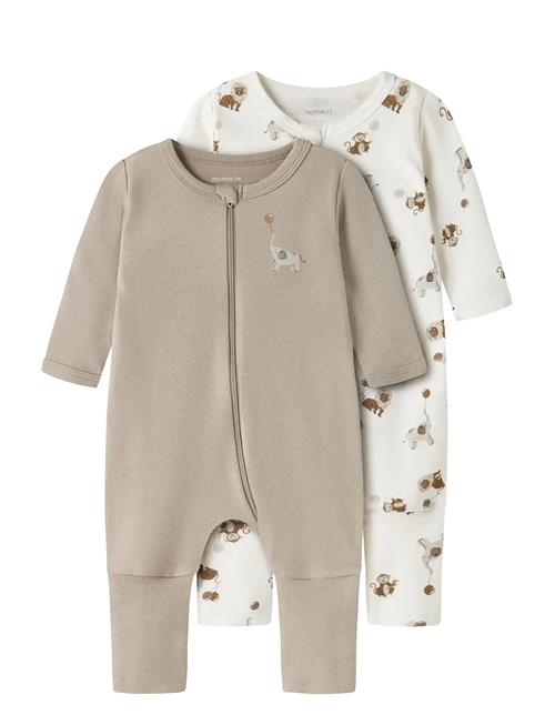 name it | Nbnnightsuit 2P Zip Ff Animal Noos | 62