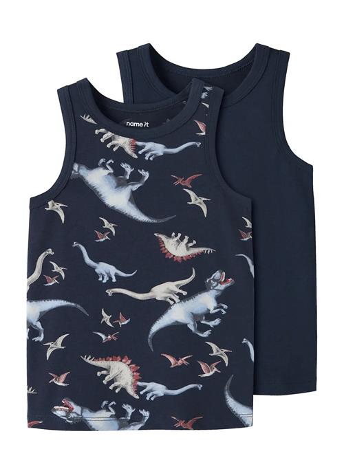 name it | Nmmtank Top 2P Navy Dino Noos | 98
