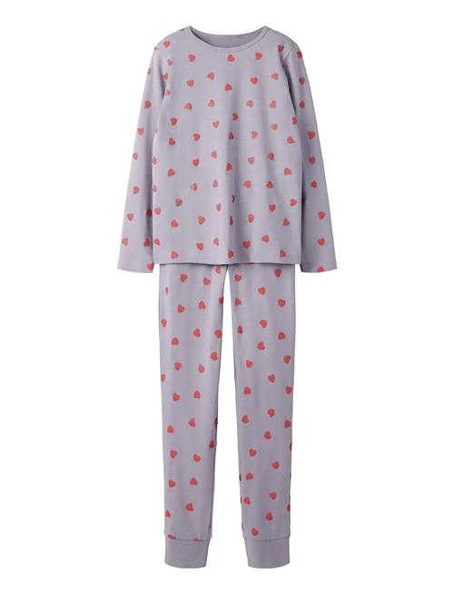 name it | Nkfnightset Lavender Hearts Noos | 146-152