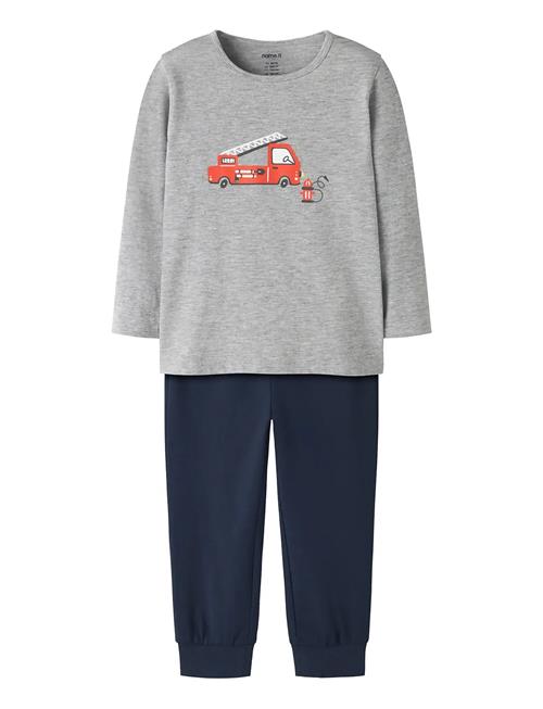 name it | Nmmnightset Grey Firetruck Noos | 98-104