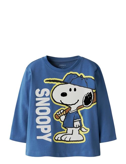 name it | Nmmdenis Snoopy Ls Nreg Top Box Sky | 104