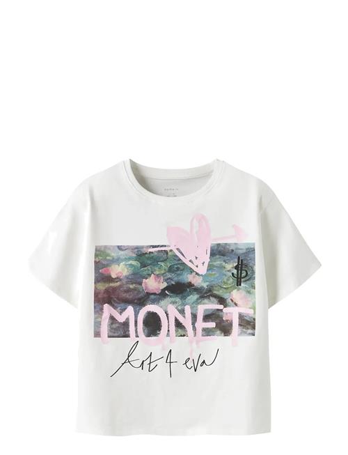 name it | Nkfdydissi Monet Ss Nreg Top Noos Art | 134-140