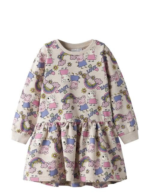 name it | Nmfdarma Peppa Ls Swe Dress Bru Cplg | 104