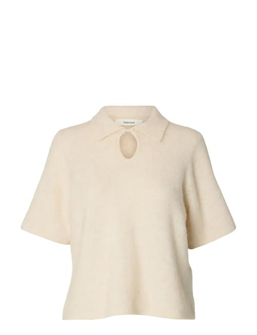 Selected | Slfsia Ras 2/4 Knit Key Hole Collar Neck | XL