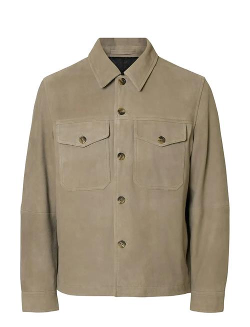 Selected | Slhthom Suede Overshirt Noos | XL