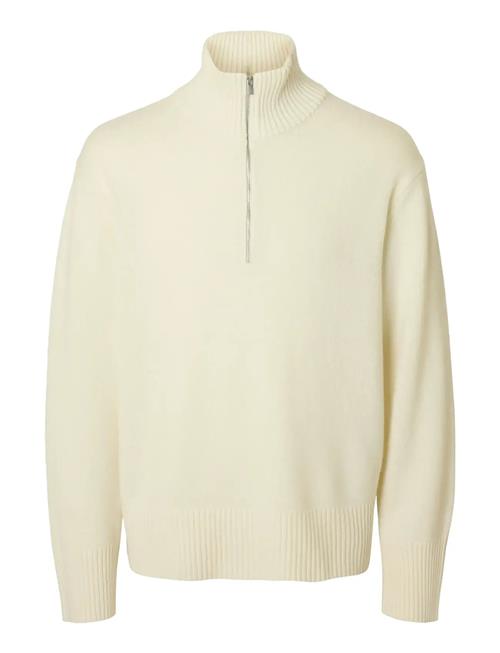 Selected | Slhcalle Relaxed Cashmere Blend Half Zip | S