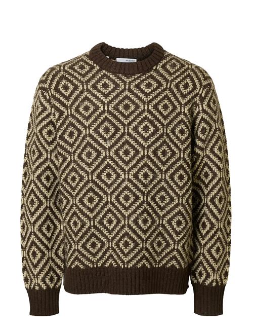 Selected | Slhremi Ls Knit Relaxed Crew Neck | M