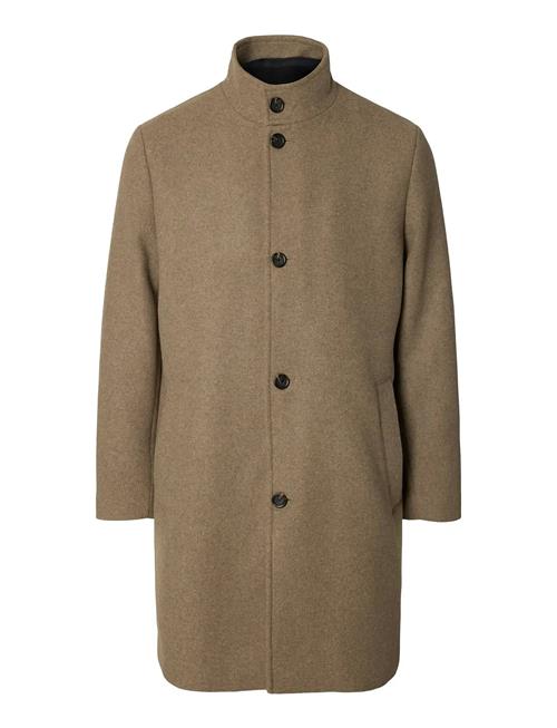 Selected | Slmrainar Wool Blend Coat Noos | L
