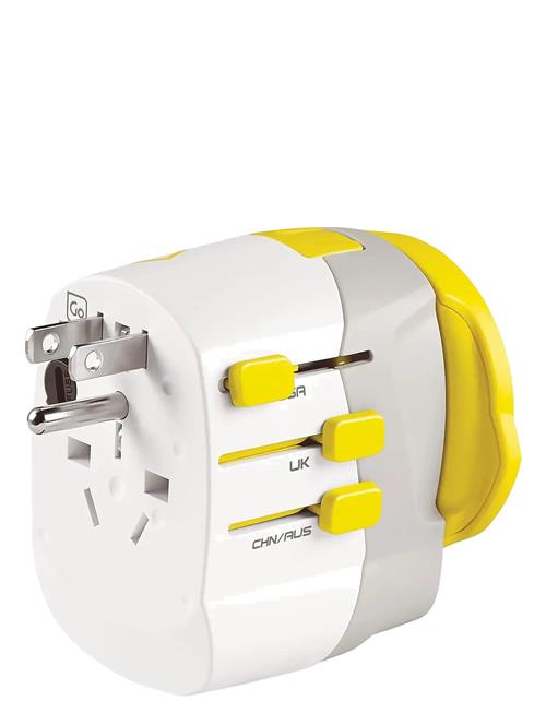 Go Travel | Worldwide Adaptor + Usb | ONE SIZE