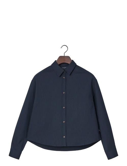 Lexington Clothing | Cropped Pinstripe Shirt | S