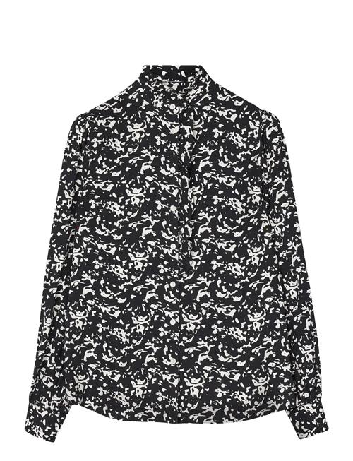 Lexington Clothing | Printed Frill Blouse | L