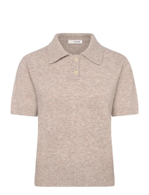 A-View | Rena Polo Knit Blouse | XS