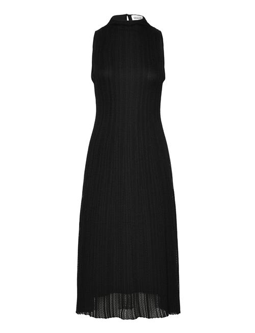 Malina | Nessa Halterneck Pointelle Knitted Midi Dress | M