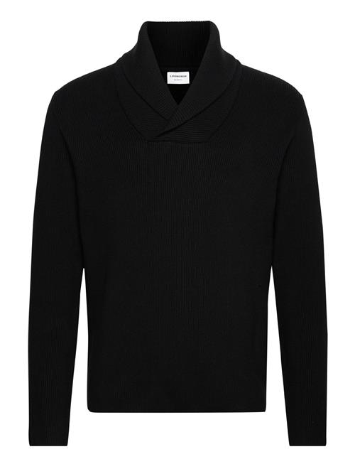 Lindbergh | Shawl Collar Rib Knit | L