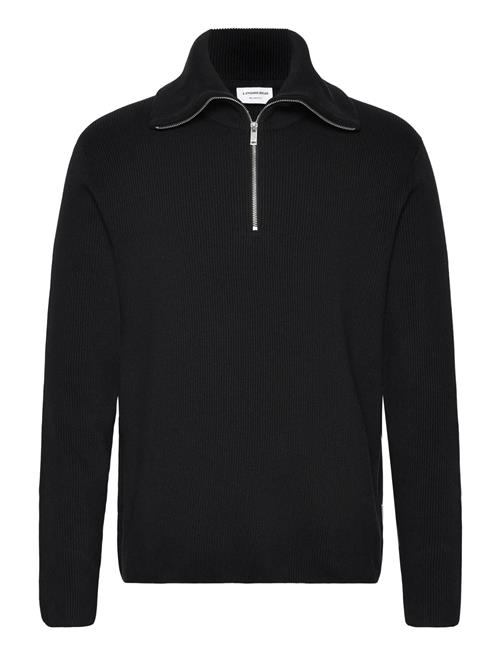 Lindbergh | Half Zip Rib Knit W. Oversized Col | XL