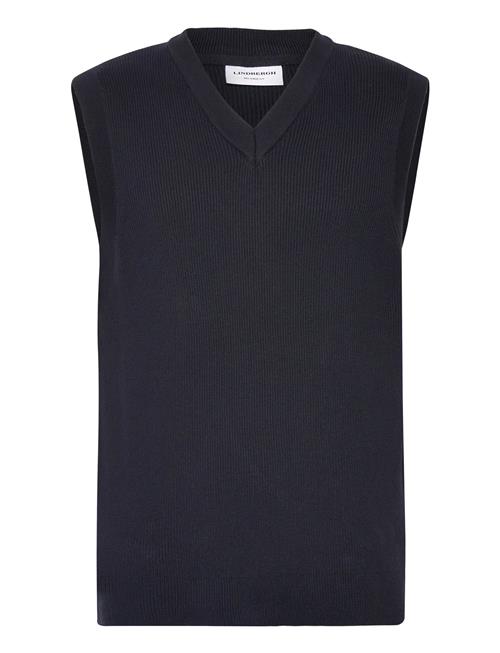 Lindbergh | Rib Knitted V-Neck Slipover | XL