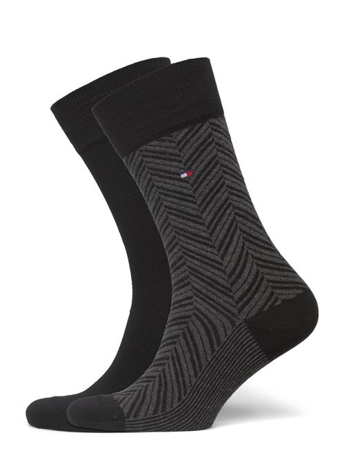 Tommy Hilfiger | Th Men Sock 2P Irregular Herringb | 39-42
