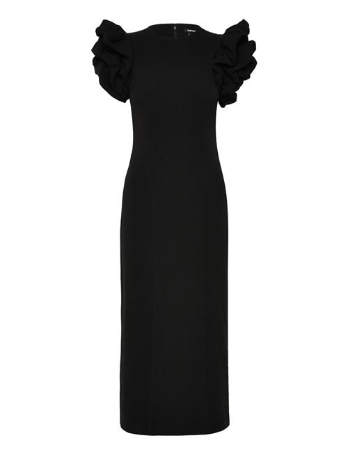 ROTATE | Crepe Puffy Midi Dress | 36